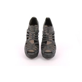 Miu Miu-Ankle Boots / Low Boots-Grey