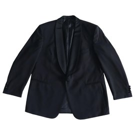 Ermenegildo Zegna-Blazers Jackets-Black
