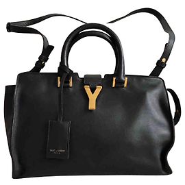 Yves Saint Laurent Bolsa de Ombro YSL Chyc Preto