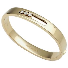 Pulseira Messika "Bangle Move Jewelry" em ouro amarelo e diamantes. Outro