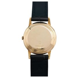Jaeger Lecoultre-Jaeger Lecoultre watch in pink gold on leather.-Other