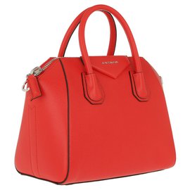 Givenchy-Givenchy pequeño bolso antigona saco tote pop rojo-Roja