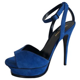 Saint Laurent-Sandals-Blue