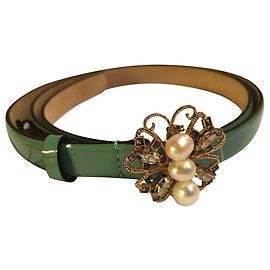 Valentino Garavani Cinturón de valentino Azul claro