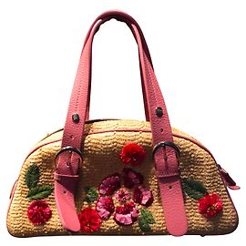 Christian Dior, Sac Wicker frame édition limitée Rose