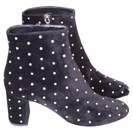 Saint Laurent-Loulou ankle boots-Black