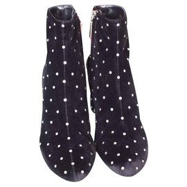 Saint Laurent-Loulou ankle boots-Black