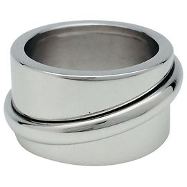 Dinh Van ring, "Ariane", in white gold. Other