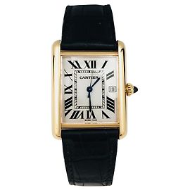 Reloj Cartier "Tank Louis Cartier" en oro amarillo.. Otro