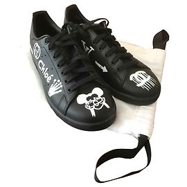 Adidas Stan Smith Customized by Michael EDERY Black