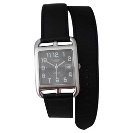 Hermès Automatischer Cape Cod Schwarz