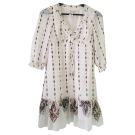 Robe Guess Beige en Polyester Beige