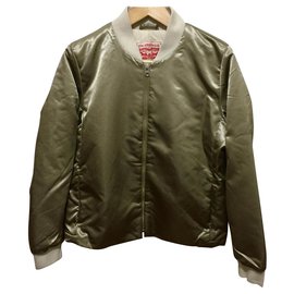 Levi's Roxanna metallic bomber jacket Metallic