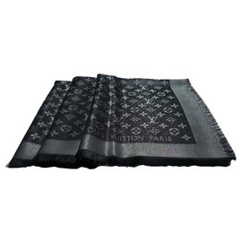 Louis Vuitton Sciarpa Monogram Nero