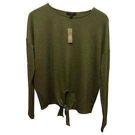J.Crew Tunique oversizee. cravate détail Kaki