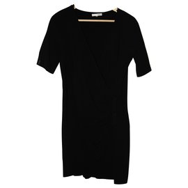 Robe noire Viper en viscose Ba&Sh Noir