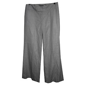 K by Karl Lagerfeld - Hose aus Leinengemisch Grau