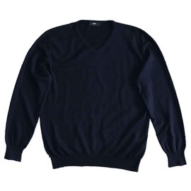 Hugo Boss-Sweaters-Navy blue