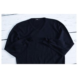 Hugo Boss-Sweaters-Navy blue