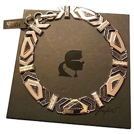 Karl Lagerfeld Art Deco Argento