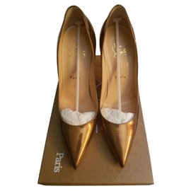 Christian Louboutin-Pigalle-Tollwut-Golden