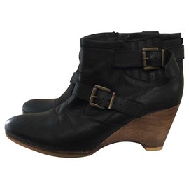 Vanessa Bruno Bottines compensées Noir