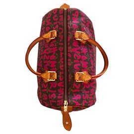 Louis Vuitton-Graffiti rapide 30-Rose