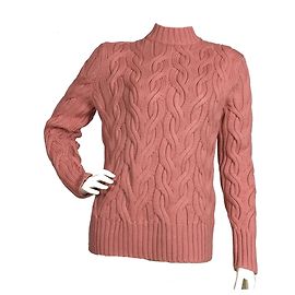 Cos Camisola de malha de lã Rosa