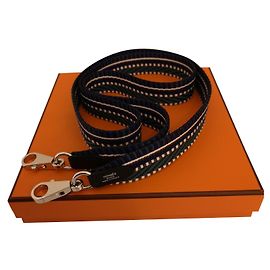 Hermès Tracolla Hermes Nero Blu Verde