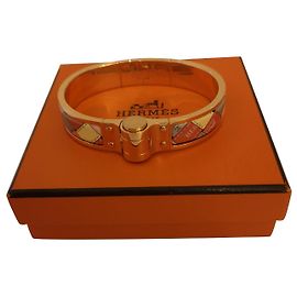 Bracciale con cerniera Hermès, danza savana Multicolore