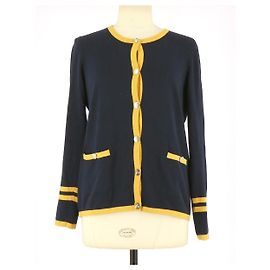 Claudie Pierlot Weste Marineblau