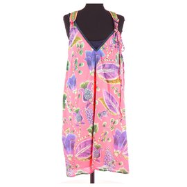 One step Kleid Pink