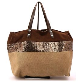 Estellon Tote bag Marrone