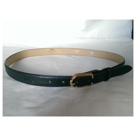 Longchamp-Cinturones-Negro