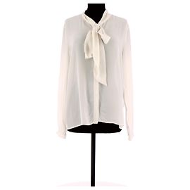 Zapa Wrap blouse White