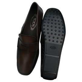 Tod's-Moccasin-Dark brown