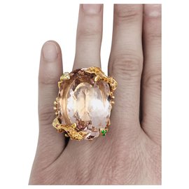 Dior-Dior cocktail ring, collection "Incredible and Wonderful", model "Salamander".-Other