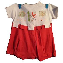 Mono de niña babymini de catimini Multicolor