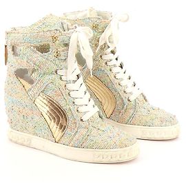 Casadei Turnschuhe Hellgrün