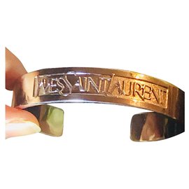 Yves Saint Laurent-Sterling silver bracelet Yves Saint Laurent-Silvery
