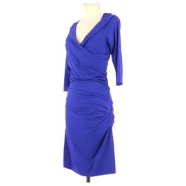 Diane Von Furstenberg-Kleid-Blau