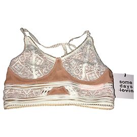 Autre Marque Roupa íntima de elastano rosa Rosa