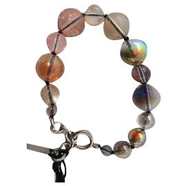 Jil Sander Bracciale con perle di vetro Altro