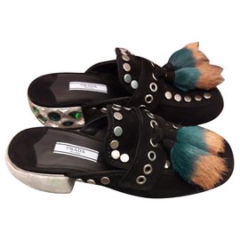 Prada Mules Nero