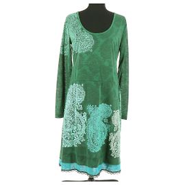 Desigual Dress Dark green