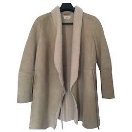 Bash Véritable peau lainée beige Ba&Sh Beige