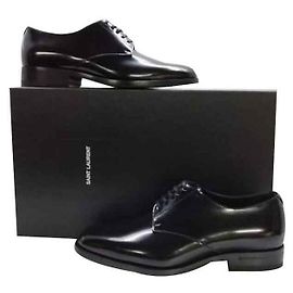 Scarpe. donna saint laurent in pelle nera nuova Nero