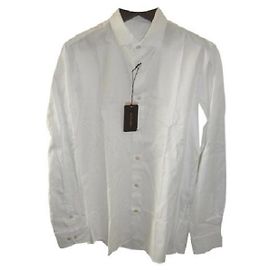 BOTTEGA VENETA NUOVA CAMICIA BIANCA UOMO Bianco