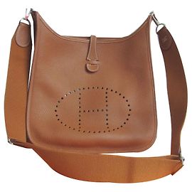 Hermès Bolsa Hermes Evelyne Caramelo