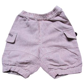 Baby Dior-Boy Shorts-Dark red